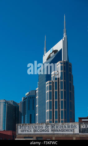 Batman building in Nashville Tennessee Stock Photo