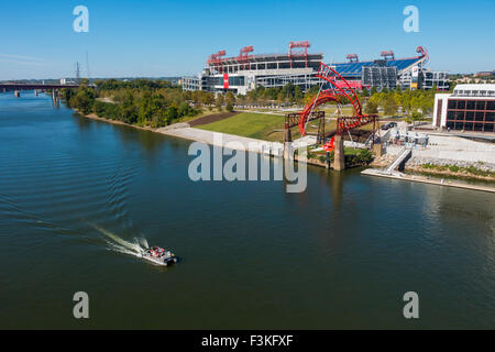 Nissan stadium Nashville Tennessee TN Stock Photo