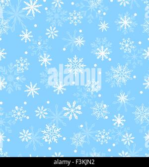 Seamless Texture with Variation Snowflakes Stock Vector Image & Art - Alamy