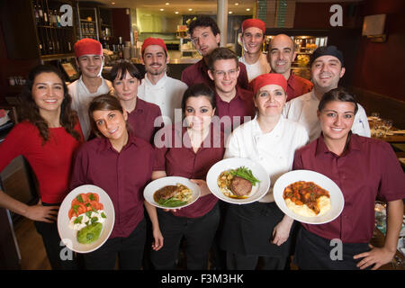 Strada, Italian chain restaurant, Covent Garden, London, England, UK Stock Photo