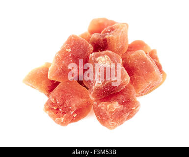 Dehydrated dried papaya Stock Photo