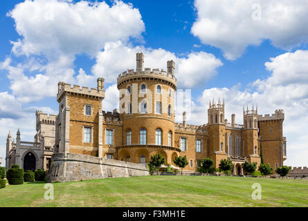Belvoir Castle, a stately home in Leicestershire, England, UK Stock Photo