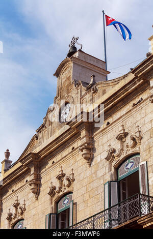 Palacio De Los Capitanes, Havana, Cuba Stock Photo