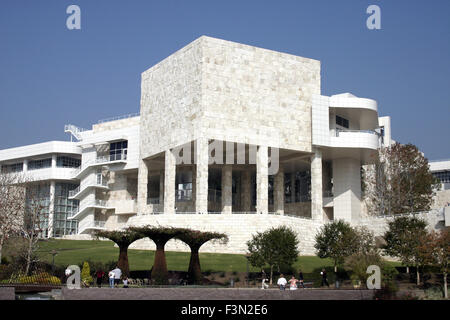 19 November 2004 - Los Angeles, California. J. Paul Getty Museum at 1200 Getty Center Drive, Los Angeles, CA 90049-1687. Stock Photo