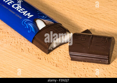 A Fry's Chocolate cream chocolate bar, made by Cadbury's Stock Photo ...