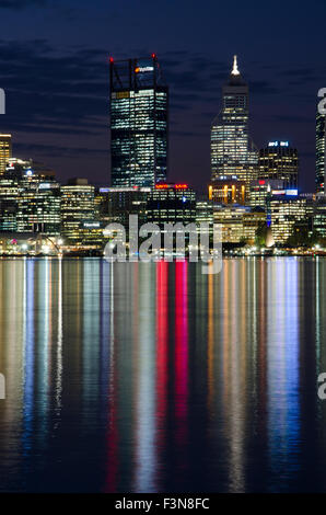 Perth Western Australia from across the Swan River