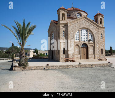 Agios Georgios Greek Orthodox Church at Peyia in Cyprus Stock Photo