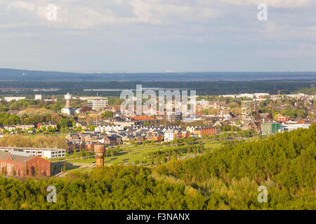 Village and park built on top of an old coal mine in western Germany near Aachen. Stock Photo