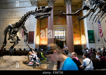 American Museum of Natural History. Central Park West to 79th Street. Tel 212-769-5100. (Mon-Sun 10am-5: 45pm / closed during Ch Stock Photo