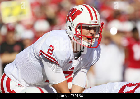 Lincoln, Nebraska, USA. 10th Oct, 2015. Nebraska Cornhuskers linebacker ...