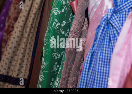 Traditional Bavarian dress in shop prepared Stock Photo