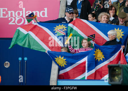 Leicester, UK, 11 October 2015, Argentina v Namibia, Rugby World Cup 2015, Pool C, Credit: Colin Edwards/Alamy Live News Stock Photo