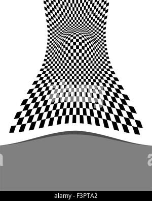 Checker Design Abstract Vector Art Stock Vector