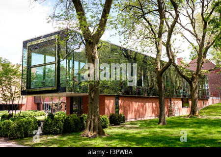 Cafe at Whitworth Art Gallery, Manchester, UK Stock Photo