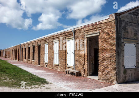 Key West Florida,Keys,Fort Zachary Taylor historic State Park,barracks,Central Yard,FL150509056 Stock Photo