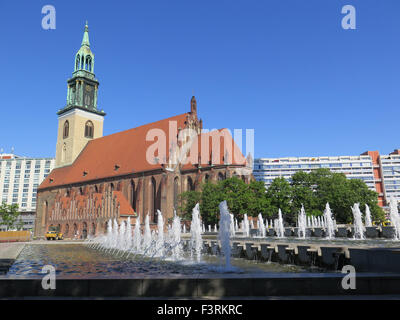 St. Marys Church known in German as the Marienkirche is a church in Berlin Germany Stock Photo