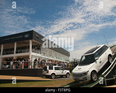 Goodwood Festival of Speed 2015 Jaguar Land Rover Off Road Experience Stock Photo