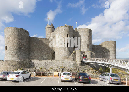 Harlech Castle, Gwynedd, Wales, UK Stock Photo