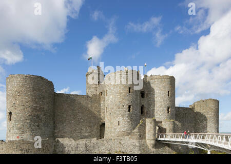 Harlech Castle, Gwynedd, Wales, UK Stock Photo