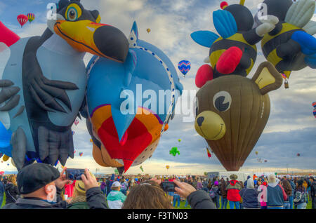 Albuquerque International Balloon Fiesta, Albuquerque, New Mexico, USA. Stock Photo