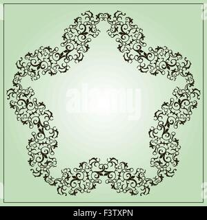 Vintage Frame Design Vector Art Stock Vector