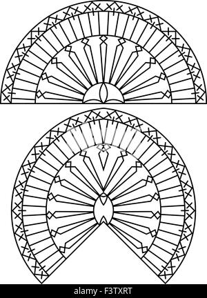 Wrought Iron Grill, Gate, Door, Fence, Window, Railing Design Vector Art Stock Vector