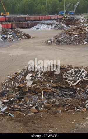 junkyard Stock Photo