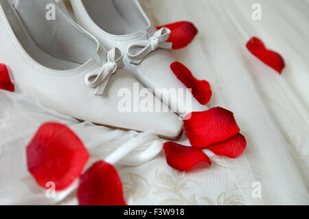 Bridal Shoes Stock Photo