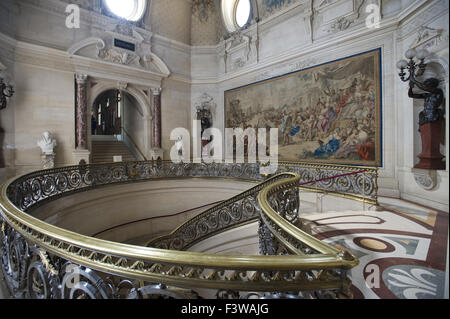 Stairways,  Chateau de Chantilly Stock Photo