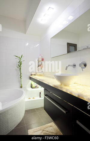 Modern Bathroom Stock Photo