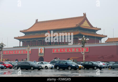 BEIJING - JULY 19: Tian an men July 19 Stock Photo