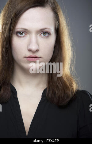 Portrait of a young woman Stock Photo