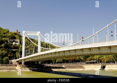 Elisabeth Bridge in Budapest, Hungary, Europe Stock Photo