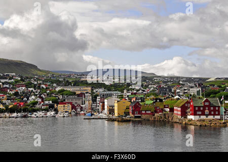 Torshavn in the Faroe Islands Stock Photo