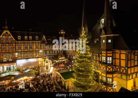 Christmas market in germany Stock Photo