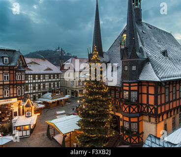 christmas market in germany Stock Photo