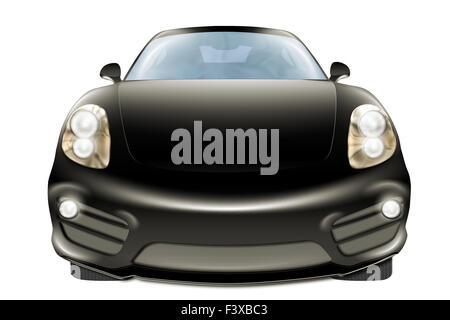 Black Car Stock Photo