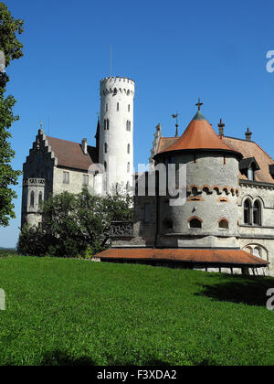 Castle Lichtenstein Germany Stock Photo