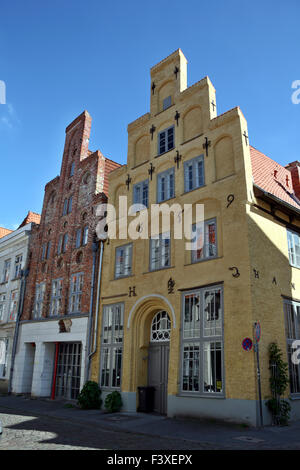 dwellings in old town Stock Photo