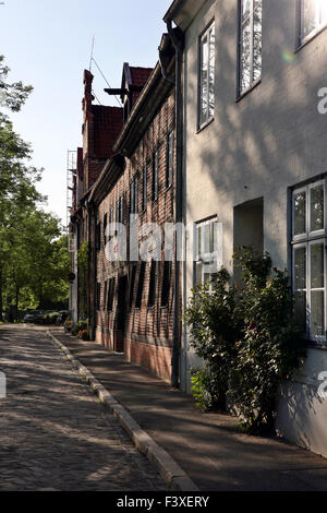 dwellings in old town Stock Photo