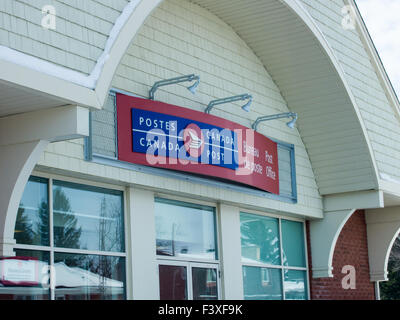 Canada Post Office in St. Lazare, Quebec Stock Photo