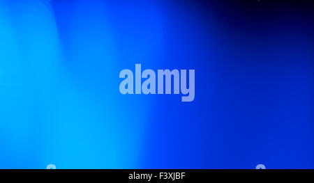 Deep blue soft gradient background Stock Photo