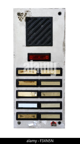 Grungy Intercom Stock Photo