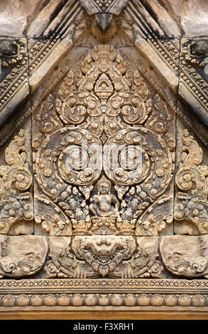 Buddha riding a dragon Stock Photo