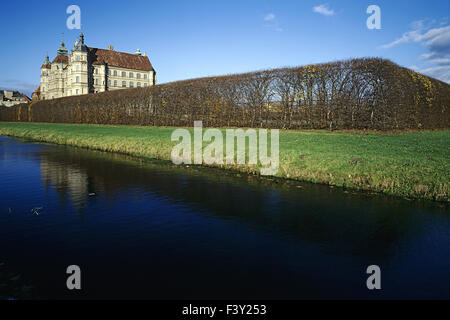 Guestrow Castle, Mecklenburg-Western Pomerania Stock Photo