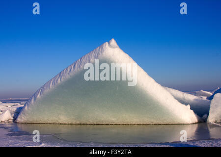 ice on the sun Stock Photo