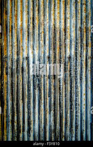 Grungy Corrugated Iron Stock Photo
