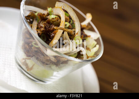 Spicy Anchovies Snack Stock Photo