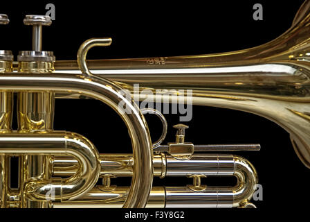 the trumpet Stock Photo
