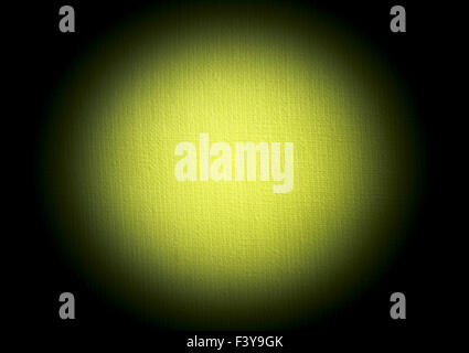 Lemon yellow colored canvas spot Stock Photo